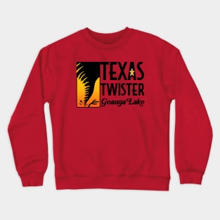 Geauga Lake Texas Twister Roller Coaster Crewneck Sweatshirt